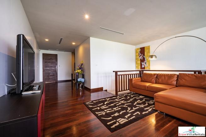 The Royal Bay View Villas | Two Bedroom Family Penthouse Duplex for Rent with Panoramic Patong Bay Sea Views-7