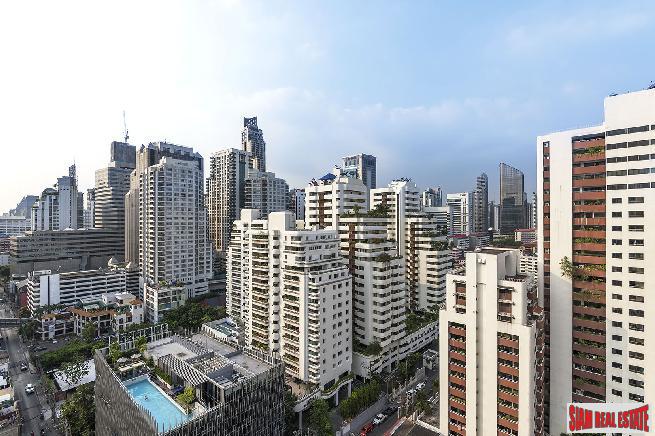 Wind Sukhumvit 23 | Two Bed Asoke Corner Quality Condo on High Floor with City Views-10
