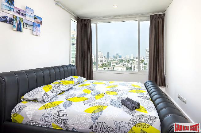 Wind Sukhumvit 23 | Two Bed Asoke Corner Quality Condo on High Floor with City Views-12