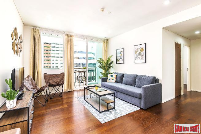 Wind Sukhumvit 23 | Two Bed Asoke Corner Quality Condo on High Floor with City Views-1