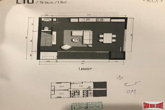The Lofts Asoke | Luxury Newly Completed One Bed Duplex Corner Unit on High Floor-22