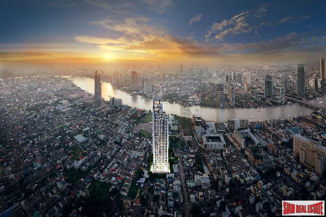 New Riverside High-Rise Condo in Construction in a Community by Leading Thai Developer - 1 Bed Units - Up to 10% Discount!