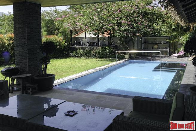 Large Four Bedroom Pool Villa with Private Pool and Garden in Cherng Talay