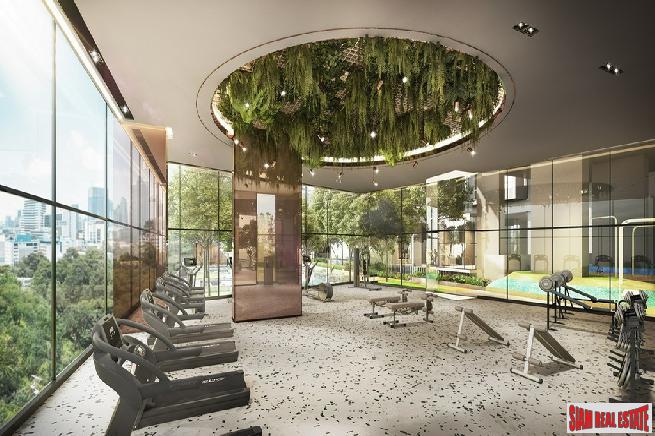 New High-Rise Condo in Construction by Leading Thai and Japanese Developers at Sukhumvit-Rama 4, Phra Khanong - 1 Bed Units-3