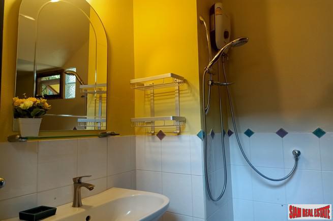 Large Private Four Bedroom House with Pool for Rent on One Rai of Land in Chalong