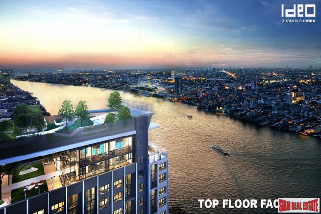 Nearing Completion is this High-Rise Riverside Smart Condo by Leading Thai Developer at Bang Phlat - 1 Bed Units-13