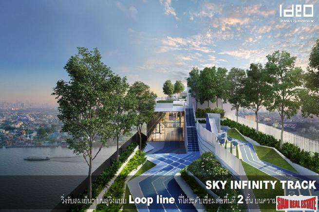 Nearing Completion is this High-Rise Riverside Smart Condo by Leading Thai Developer at Bang Phlat - 1 Bed Units-14