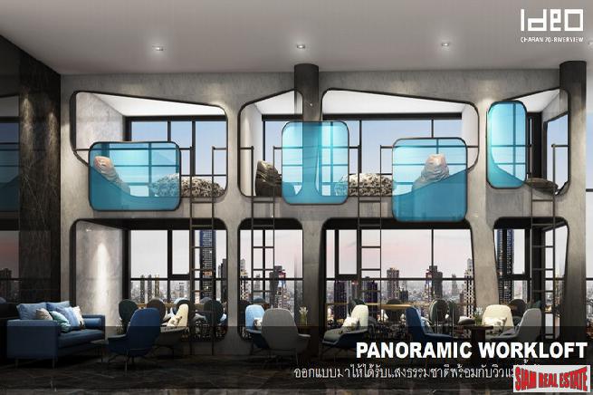 Nearing Completion is this High-Rise Riverside Smart Condo by Leading Thai Developer at Bang Phlat - 1 Bed Units-19