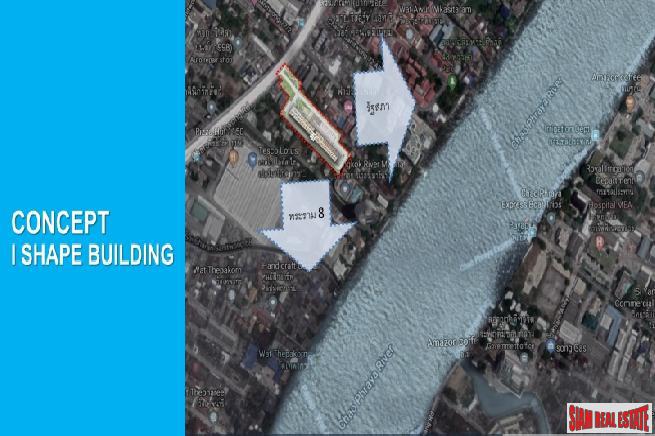 Nearing Completion is this High-Rise Riverside Smart Condo by Leading Thai Developer at Bang Phlat - 1 Bed Units-20