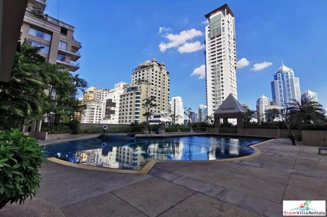 Grand Langsuan | Spacious Two Bedroom Pet Friendly Condo for Rent in Chit Lom-0