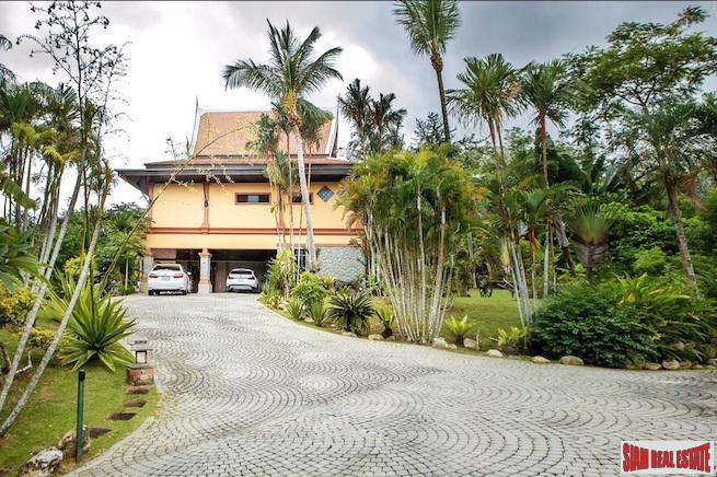 Vichudahills | Luxury Thai-style Sea View Pool Villa for Sale in Layan Beach-9