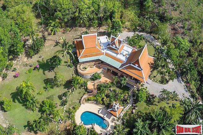 Vichudahills | Luxury Thai-style Sea View Pool Villa for Sale in Layan Beach-10