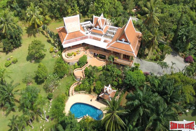 Vichudahills | Luxury Thai-style Sea View Pool Villa for Sale in Layan Beach-2
