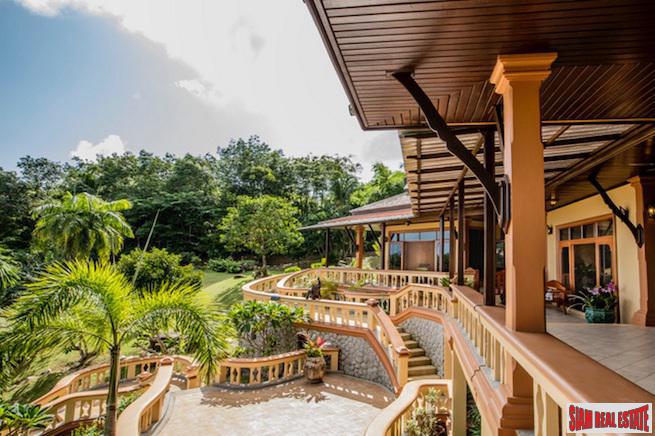 Vichudahills | Luxury Thai-style Sea View Pool Villa for Sale in Layan Beach-4