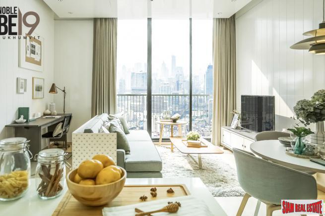Noble Be19 Asoke | City View One Bedroom in Latest Asoke Condo Offered at Discounted Price-0