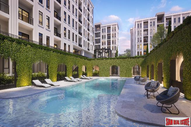 RESALE UNITS at SOLD OUT New Low-Rise Condo at Phra Ram 9 by Leading Thai Developer - Two Bed Units