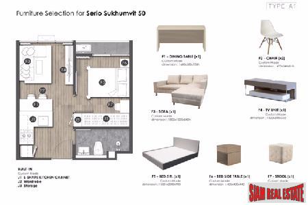 Brand New Low Rise Condo only 300 Metres to BTS On Nut, Sukhumvit 50 - 2 Bed Pool View-6