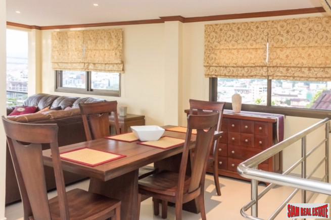 Wonderful Patong Bay Views from this 2-storey Two Bedroom Condo