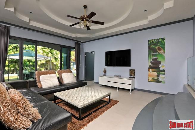 Private Five Bedroom Pool Villa with Spacious Rooms and Large Gardens for Sale in Kamala