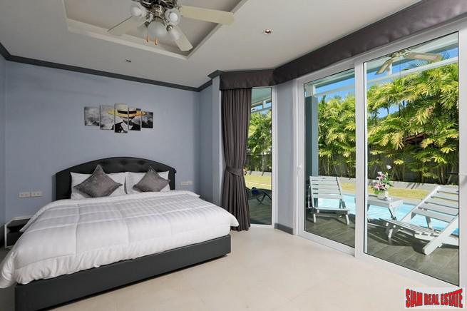 Private Five Bedroom Pool Villa with Spacious Rooms and Large Gardens for Sale in Kamala