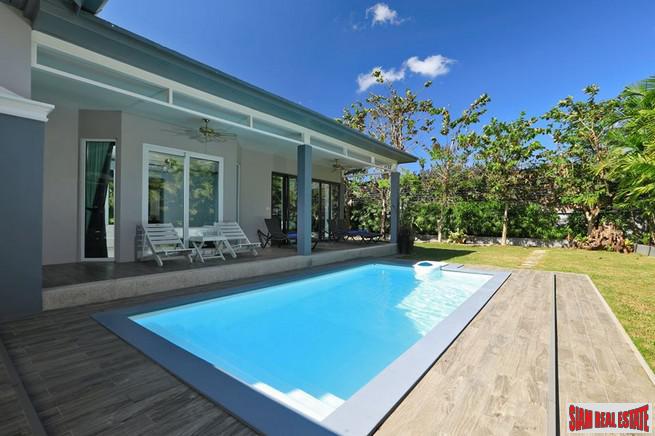Private Five Bedroom Pool Villa with Spacious Rooms and Large Gardens for Sale in Kamala