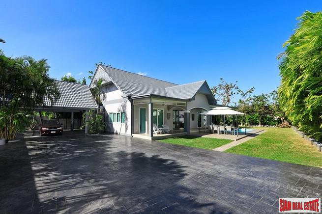 Private Five Bedroom Pool Villa with Spacious Rooms and Large Gardens for Sale in Kamala