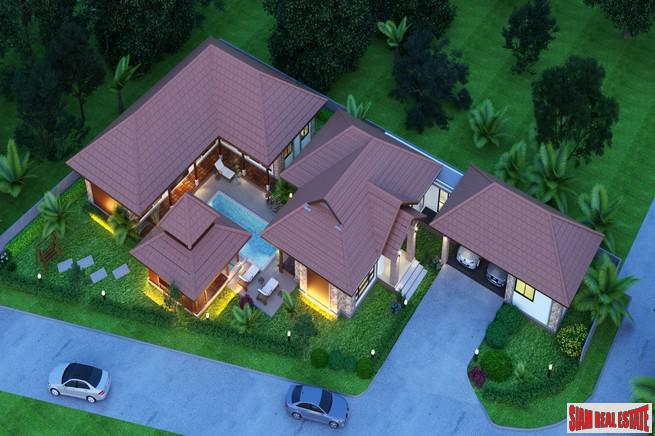 Modern & Private Bali Style Pool Villa Development with 2-5 Bedrooms in Cherng Talay