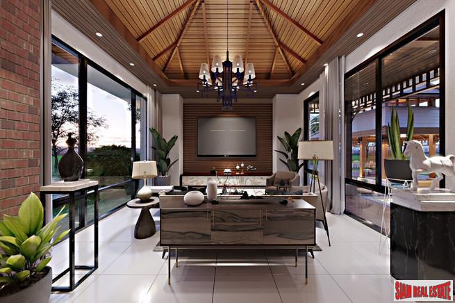 Modern & Private Bali Style Pool Villa Development with 2-5 Bedrooms in Cherng Talay-10