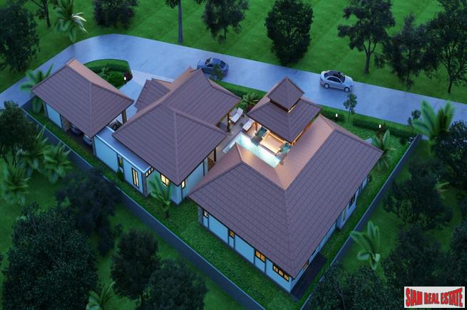 Modern & Private Bali Style Pool Villa Development with 2-5 Bedrooms in Cherng Talay