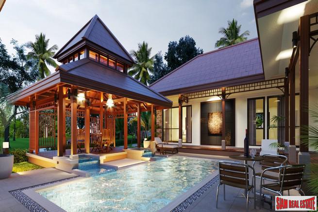 Modern & Private Bali Style Pool Villa Development with 2-5 Bedrooms in Cherng Talay