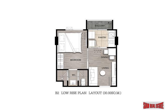 New Ramkhamhaeng Development with Excellent Modern Facilities - One Bedroom-12