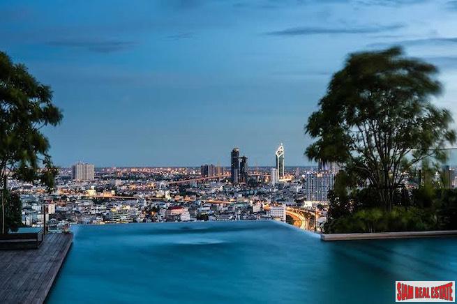 The Bangkok Sathorn | Luxury One Bedroom with Private Elevator and City Views for Sale in Surasak-7