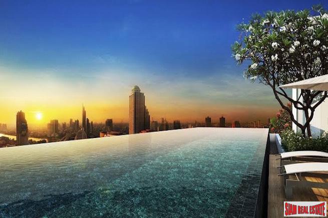 The Bangkok Sathorn | Luxury One Bedroom with Private Elevator and City Views for Sale in Surasak-8