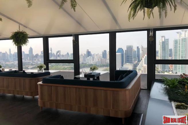 Siamese Exclusive Queens | Two Bedroom with Panoramic City Views for Rent in Sukhumvit 16 Area of Bangkok-14