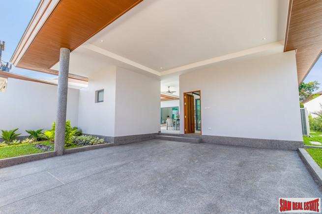 Bright & Beautiful New Three Bedroom Pool Villa for Sale in Cherng Talay