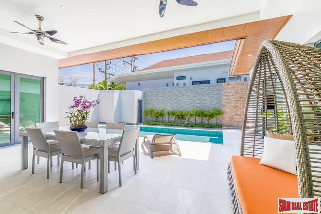 Bright & Beautiful New Three Bedroom Pool Villa for Sale in Cherng Talay