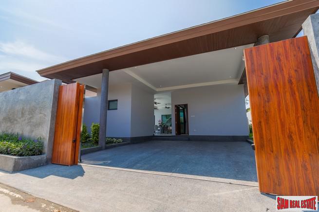 Bright & Beautiful New Three Bedroom Pool Villa for Sale in Cherng Talay