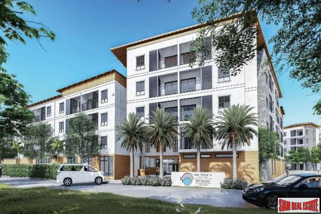 New Rawai Development with 7 Pools and Green Areas - Two Bedroom