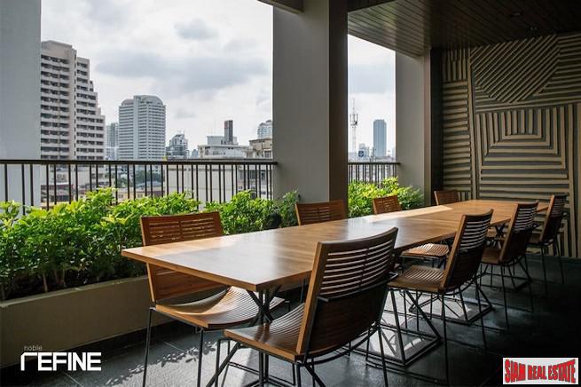 Noble Refine | One Bedroom, Excellent Location, Pool Views in Phrom Phong-10