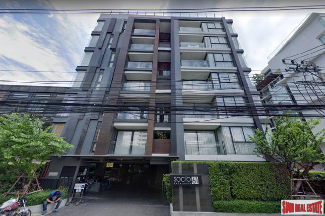 SOCIO Reference 61 | 1 Bed Unit on the 4th Floor for Sale at Sukhumvit 61, Ekkamai-0