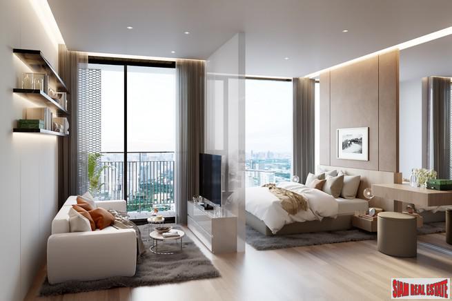 New Off-Plan Mega Project of Condos in Green Surroundings with River and City Views at Sukhumvit 64, Punnawithi - 2 Bed 55 sqm Units-10
