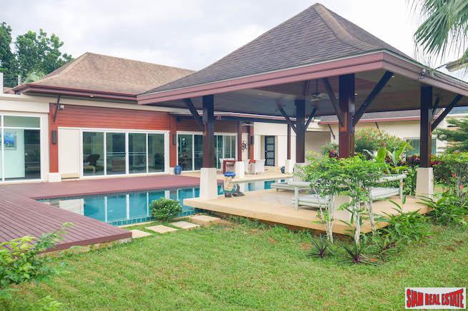 Large Luxury Four Bedroom House with Pool & Maids Quarters Opposite UWCT International School in Thalang-0