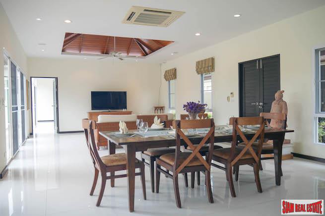 Large Luxury Four Bedroom House with Pool & Maids Quarters Opposite UWCT International School in Thalang