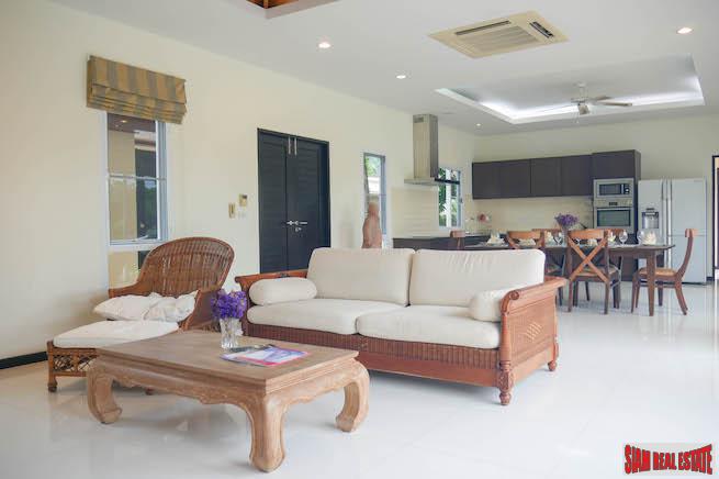 Large Luxury Four Bedroom House with Pool & Maids Quarters Opposite UWCT International School in Thalang-13