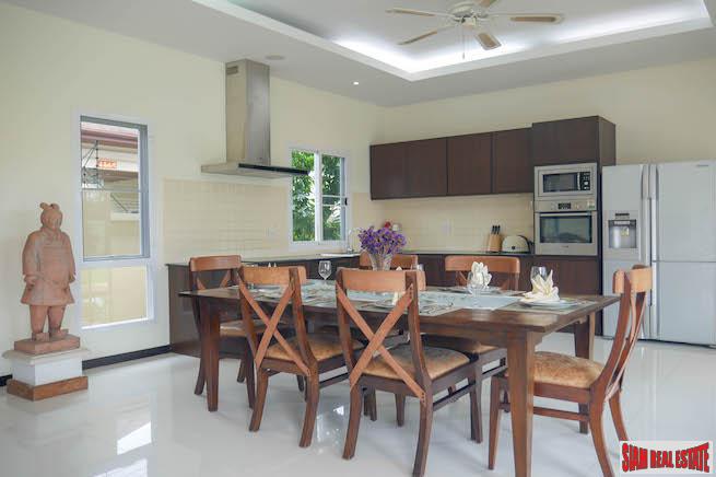 Large Luxury Four Bedroom House with Pool & Maids Quarters Opposite UWCT International School in Thalang