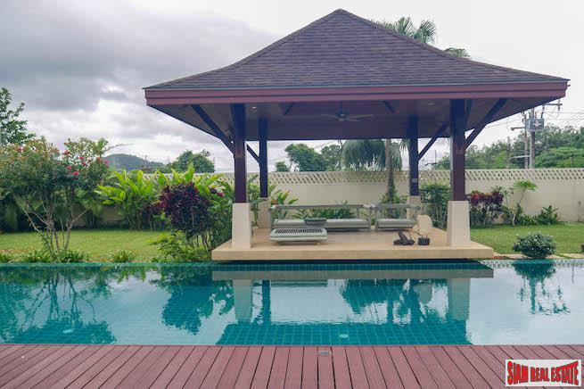 Large Luxury Four Bedroom House with Pool & Maids Quarters Opposite UWCT International School in Thalang