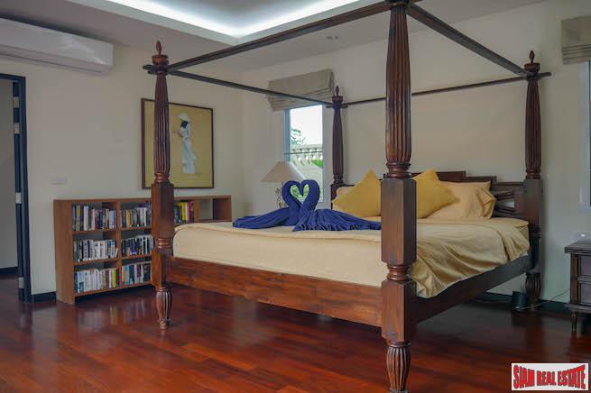 Large Luxury Four Bedroom House with Pool & Maids Quarters Opposite UWCT International School in Thalang