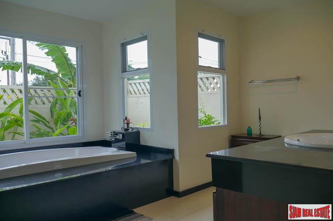 Large Luxury Four Bedroom House with Pool & Maids Quarters Opposite UWCT International School in Thalang-23