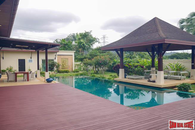 Large Luxury Four Bedroom House with Pool & Maids Quarters Opposite UWCT International School in Thalang