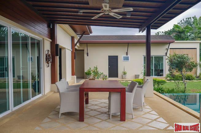 Large Luxury Four Bedroom House with Pool & Maids Quarters Opposite UWCT International School in Thalang